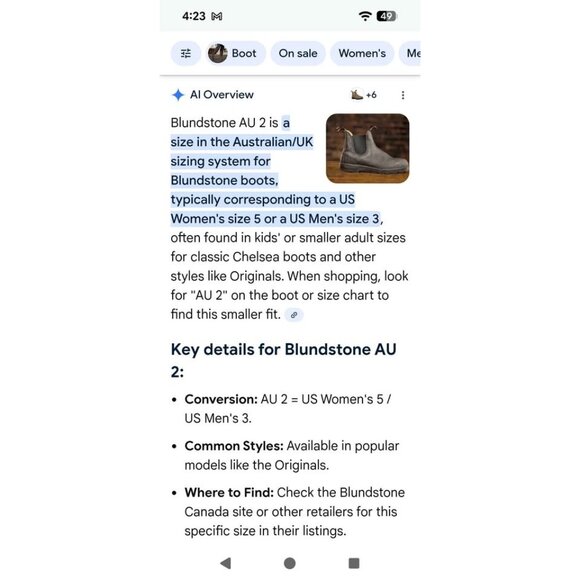 Blundstone Chelsea Womens AU2 / US 5 - Picture 10 of 10